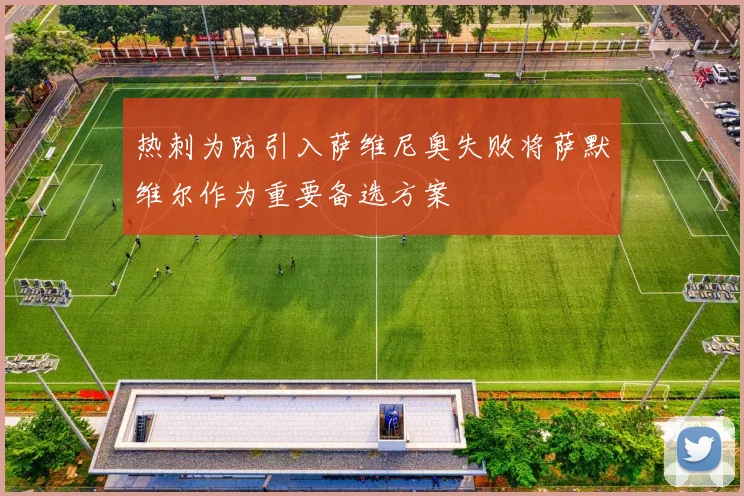 热刺为防引入萨维尼奥失败将萨默维尔作为重要备选方案